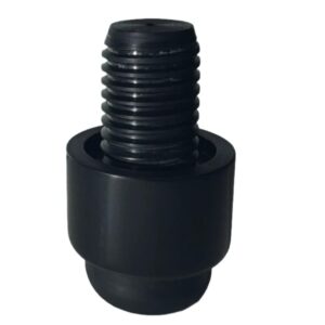 Cuetec Butt Cap Screw In With Rubber Bumper Black