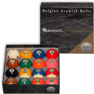 aramith durmath pool balls black