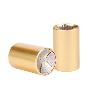 Cue Tip Scuffer,2 in 1 Billiard Cue Tip Tool gold