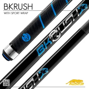 predator black bk rush break cue-sport grip