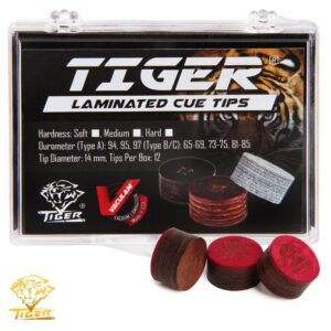 Tiger Laminated Cue Tip