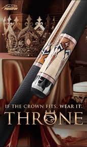 predator throne 3.4 pool cue