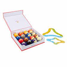 dyna spheres pool balls gold